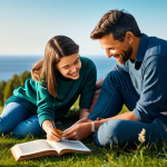 Prompt 1: Positive Digital Education and Family Connection**