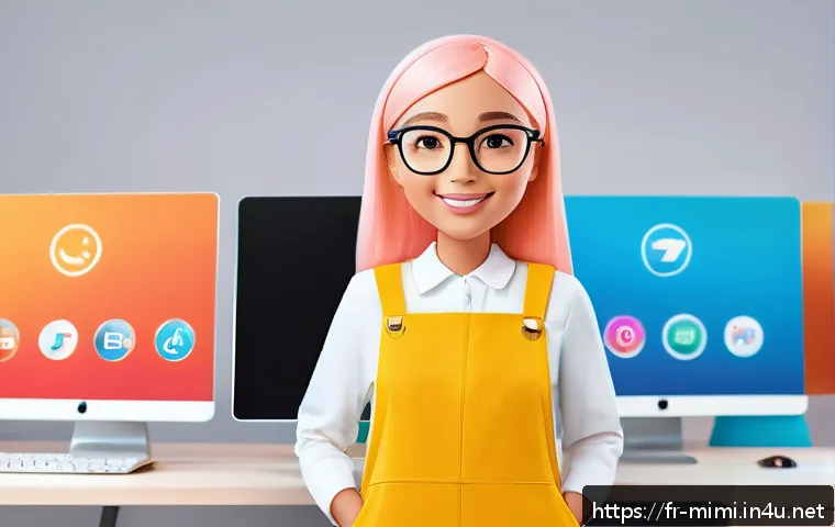 미미 캐릭터의 수익성 분석 - A friendly and approachable female digital mascot named Mimi, designed with warm pastel colors and e...